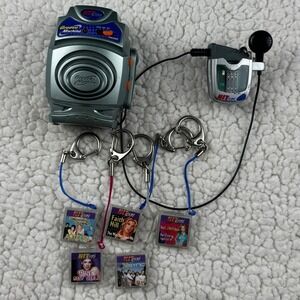 Tiger Electronics HitClips Groove Machine & Player 5 Clips Britney NSYNC Pink